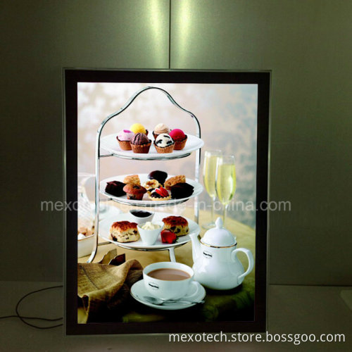 LED Backlit Magnetic Aluminum Frame Slim Light Box